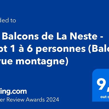 Les Balcons De La Neste - Appt 1 A 6 Personnes Arreau Εξωτερικό φωτογραφία